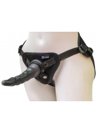 Комплект из трусиков Harness и двух насадок - 20,5 и 18 см. - LOVETOY (А-Полимер) - купить с доставкой в Волгограде