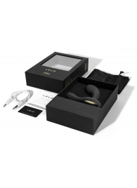 Чёрный перезаряжаемый стимулятор простаты Bruno Black - Lelo - в Волгограде купить с доставкой