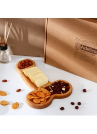 Деревянное блюдо для подачи в форме члена (32,5 х 20 х 1,7 см) - Сима-Ленд - купить с доставкой в Волгограде