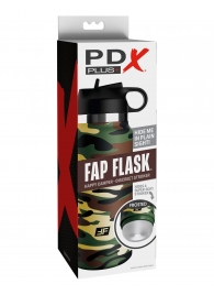 Мастурбатор в камуфляжной колбе Fap Flask - Pipedream - в Волгограде купить с доставкой