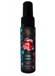 Спрей для горла Deep Throat с десенсибилизирующим эффектом и вкусом бабл-гам - 50 мл. - БиоМед - купить с доставкой в Волгограде