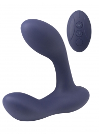 Синий массажер простаты с двумя моторами P-Bliss - Lola Games - в Волгограде купить с доставкой