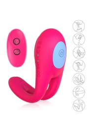 Розовое виброкольцо с пультом ДУ - I-MOON - в Волгограде купить с доставкой