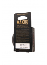 Ультратонкие презервативы MAXUS AIR Ultra Thin - 3 шт. - Maxus - купить с доставкой в Волгограде