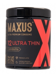Ультратонкие презервативы MAXUS Ultra Thin - 12 шт. - Maxus - купить с доставкой в Волгограде