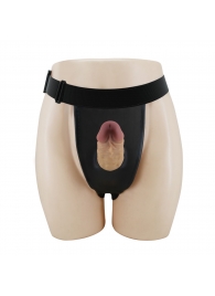 Полый страпон на регулируемых трусиках Houston - 17,5 см. - Baile - купить с доставкой в Волгограде