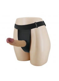 Полый страпон на регулируемых трусиках Houston - 17,5 см. - Baile - купить с доставкой в Волгограде