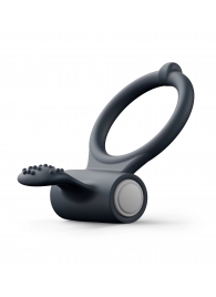 Черное эрекционное кольцо Power Clit - Dorcel - в Волгограде купить с доставкой