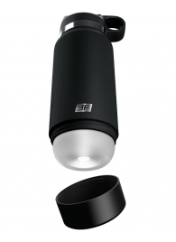 Черный мастурбатор в виде бутылки Fap Flask - Pipedream - в Волгограде купить с доставкой
