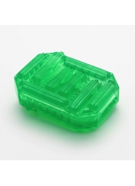 Зеленый мастурбатор-стимулятор Tenga Uni Emerald - Tenga - в Волгограде купить с доставкой