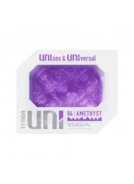 Фиолетовый мастурбатор-стимулятор Tenga Uni Amethyst - Tenga - в Волгограде купить с доставкой