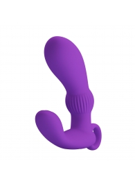 Фиолетовый вибромассажёр для массажа простаты Cayla - 11,2 см. - Baile - в Волгограде купить с доставкой