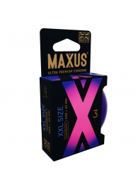 Презервативы Maxus XXL увеличенного размера - 3 шт. - Maxus - купить с доставкой в Волгограде