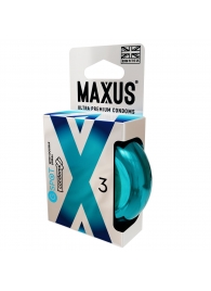 Презервативы Maxus G spot с двойной спиралью - 3 шт. - Maxus - купить с доставкой в Волгограде