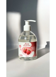 Лубрикант на водной основе Love Protection Raspberry с ароматом малины - 300 мл. - Lola Games - купить с доставкой в Волгограде