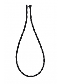 Черный уретральный массажер Glide Extra Small - 30 см. - Lola Games - купить с доставкой в Волгограде