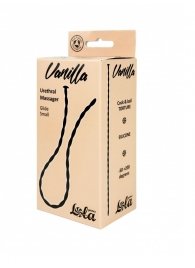 Черный уретральный массажер Glide Small - 30 см. - Lola Games - купить с доставкой в Волгограде