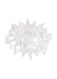 Прозрачное гелевое эрекционное кольцо-солнце - Toyfa Basic - в Волгограде купить с доставкой