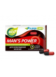 Возбуждающее средство Man’s power - 10 капсул (+1 в подарок) - SuperCaps - купить с доставкой в Волгограде