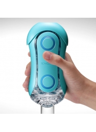 Голубой мастурбатор Tenga Flip ORB Ocean - Tenga - в Волгограде купить с доставкой