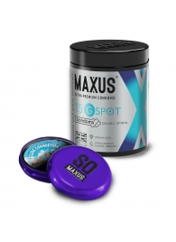 Гладкие презервативы Maxus G spot с двойной спиралью - 15 шт. - Maxus - купить с доставкой в Волгограде