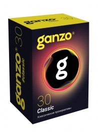 Классические презервативы с обильной смазкой Ganzo Classic - 30 шт. - Ganzo - купить с доставкой в Волгограде