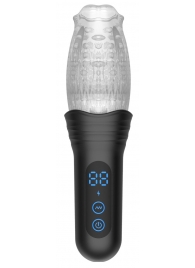 Автоматический мастурбатор Oral Sex Masturbator с функциями ротации, вибрации и фрикций - Secwell - в Волгограде купить с доставкой