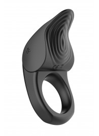 Черное эрекционное виброкольцо Vibro Lust Ring - MALESATION - в Волгограде купить с доставкой