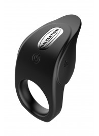 Черное эрекционное виброкольцо Vibro Lust Ring - MALESATION - в Волгограде купить с доставкой