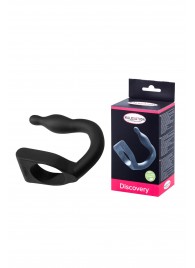 Эрекционное кольцо с вибровтулкой Discovery - MALESATION - в Волгограде купить с доставкой