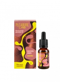 Капли с согревающим эффектом Passion Drips Warming - 15 мл. - Pleasure Lab - купить с доставкой в Волгограде