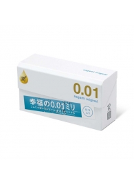 Увлажнённые презервативы Sagami Original 0.01 Extra Lub - 12 шт. - Sagami - купить с доставкой в Волгограде