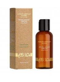 Натуральная массажная смазка Natural Lubricant Orange Blossom - 100 мл. - YESforLOV - купить с доставкой в Волгограде