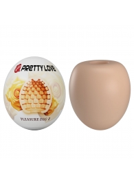 Бежевый мастурбатор-яйцо Pleasure Egg II - Baile - в Волгограде купить с доставкой