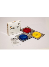 Разноцветные ароматизированные презервативы Unilatex Multifruits - 3 шт. - Unilatex - купить с доставкой в Волгограде