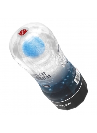 Прозрачный текстурированный мастурбатор Vacuum Cup Masturbator Planet - Baile - в Волгограде купить с доставкой