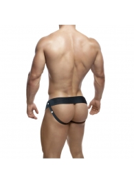 Телесный фаллопротез на черных эластичных ремнях 7 Inch Hollow Strap On - 17 см. - Blush Novelties - купить с доставкой в Волгограде