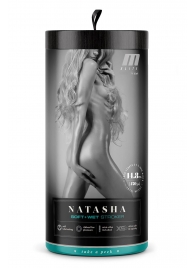 Мастурбатор-вагина с вибрацией Soft   Wet Natasha Realistic Beige Masturbator - Blush Novelties - в Волгограде купить с доставкой