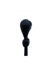 Чёрное лассо на пенис с вибрацией - Baile - в Волгограде купить с доставкой