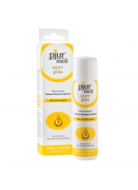 Силиконовый лубрикант с жожоба pjur MED Soft glide - 100 мл. - Pjur - купить с доставкой в Волгограде