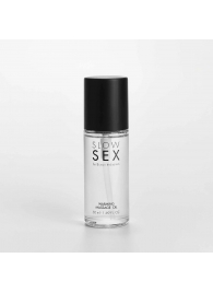 Съедобное cогревающее массажное масло Slow Sex - 50 мл. - Bijoux Indiscrets - купить с доставкой в Волгограде