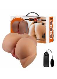 Карамельный мастурбатор-полуторс Emilia с вибрацией - Baile - в Волгограде купить с доставкой