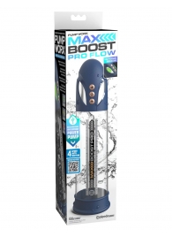 Синяя вакуумная автоматическая помпа Max Boost Pro Flow - Pipedream - в Волгограде купить с доставкой