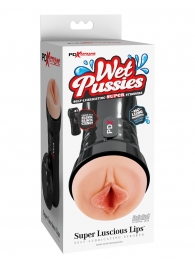 Мастурбатор-вагина в колбе Super Luscious Lips - Pipedream - в Волгограде купить с доставкой