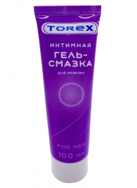 Гель-смазка на водной основе For Men - 100 мл. - Torex - купить с доставкой в Волгограде