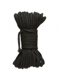 Черная верёвка для связывания и фиксации Bind Tie - 15,24 м. - Doc Johnson - купить с доставкой в Волгограде