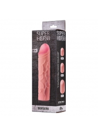 Фаллоудлинитель SUPER HERO Bersek - 19,5 см. - Lola Games - в Волгограде купить с доставкой