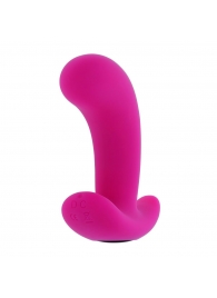 Розовый вибромассажёр простаты с пультом ДУ Hooking Up - 9,5 см. - Selopa - в Волгограде купить с доставкой