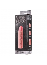 Фаллоудлинитель SUPER HERO Sex Machine - 15,5 см. - Lola Games - в Волгограде купить с доставкой