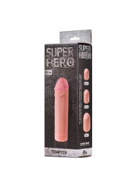 Фаллоудлинитель SUPER HERO Tempter - 16 см. - Lola Games - в Волгограде купить с доставкой